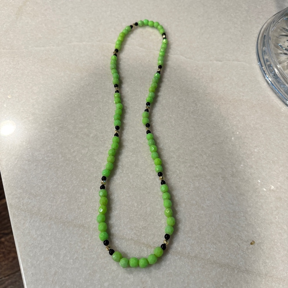 Vintage fluorescent necklace